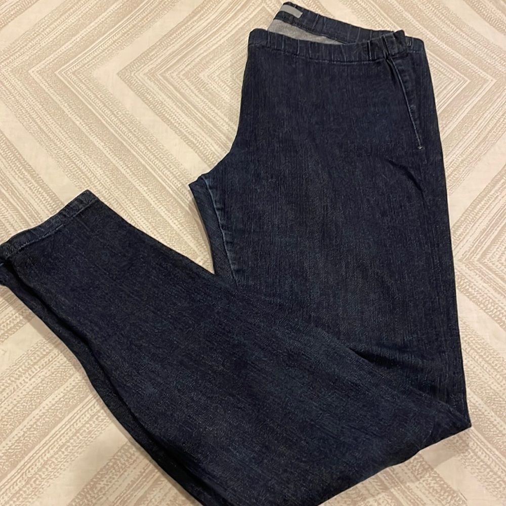 Joe’s Women’s Dark Blue Elastic Waistband Stretch Jeans